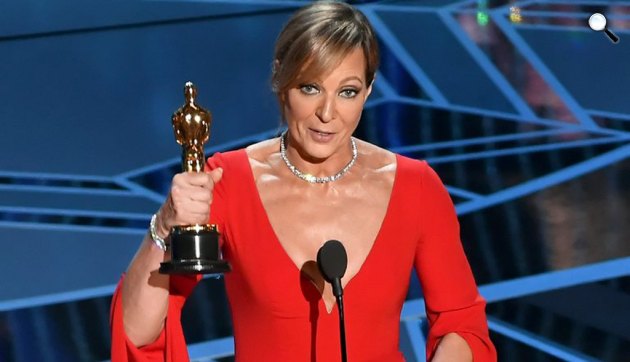Allison Janney Oscar-díj, Én, Tonya c. filmért, 2018 (Fotó:  oscar.org)