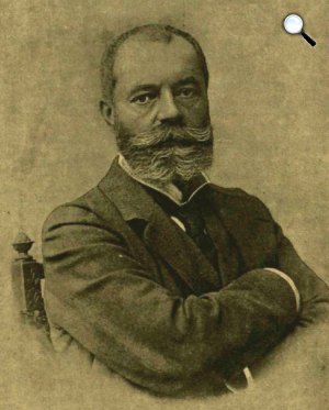 Puskás Tivadar (1844-1893) a telefonhírmondó feltalálója (Fotó: Koller Károly/OSZK)