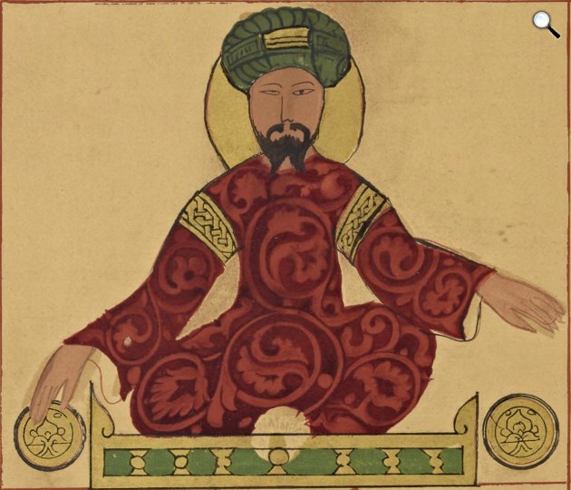 Saladin (Salah ad-Din Yusuf ibn Ayyub) (1138-1193) szaracén szultán, 1185 körül (Fotó: Wikipédia)