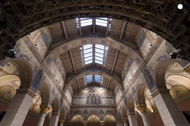 A Szépművészeti Múzeum felújított Román csarnoka, 2018 (MTI Fotó: Mónus Márton)