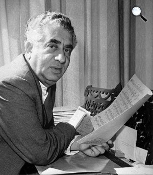 Aram Hacsaturján (1903-1978) szovjet-örmény zeneszerző (Fotó: Wikimédia)