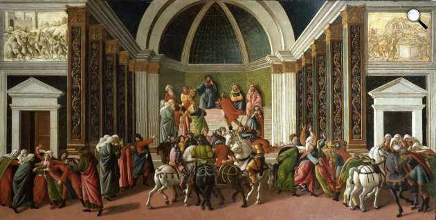 Sandro Botticelli, Róma története, c.1500 (Fotó: Carrara Akadémia)