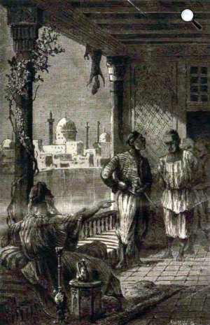 Jelky András (1738-1783) világutazó katona, udvari tanácsos és követ mint szerecsen rabszolga (Fotó: Vasárnapi Újság/OSZK)