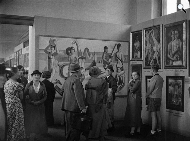 Kiállítás a 2. világháború idején (Fotó: Pannonia Entertainment)