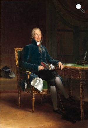 François Gérard: Charles Maurice de Talleyrand-Périgord portréja, 1808 (Fotó: Wikimédia)