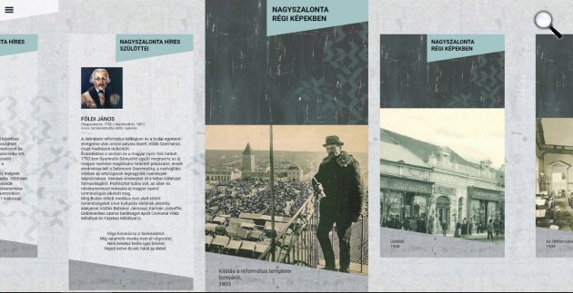 Csonkatorony kiállítás applikáció, PIM (Fotó: PM)