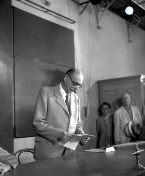 Szekfű Gyula (1883-1955) történész, publicista, egyetemi tanár, az MTA tagja (Fotó: MTI)