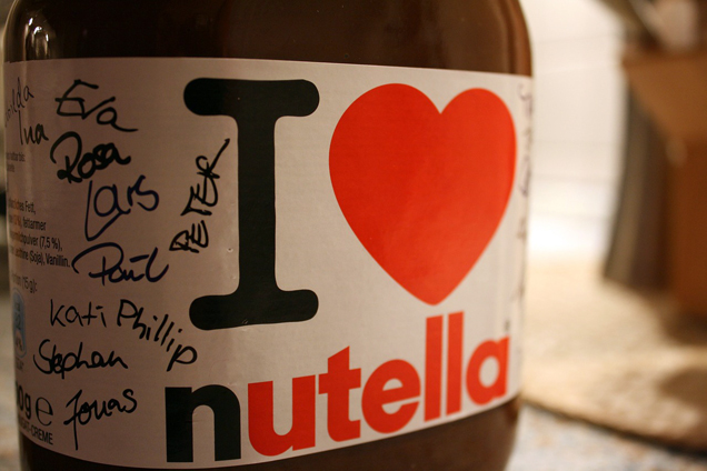 Nutella, Ferrero, mogyorókrém üveg (Fotó: Pixabay)