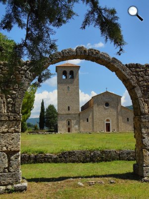 San Vincenzo al Volturno bencés apátság, Molise, Olaszország (Fotó: Pixabay)