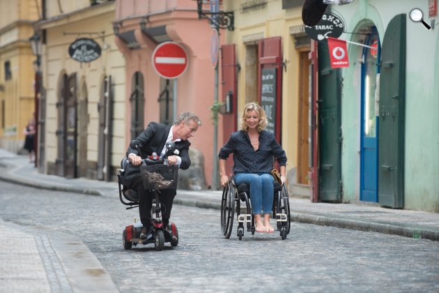 Szerelembe gurulva - Franck Dubosc és Alexandra Lamy (Fotó: Hungaricom)