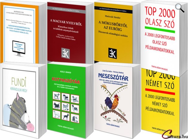 TINTA Könyvkiadó - könyvek 2018 (Fotó: Cultura.hu)