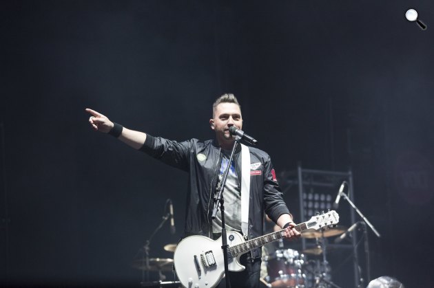 26. VOLT Fesztivál - Kovács Ákos énekes-előadóművész, 2018 (MTI Fotó: Nyikos Péter)