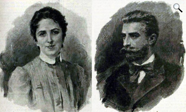 Arany Lászlóné Szalay Gizella (1857-1875) és Arany László (1844-1898) (Fotók: R. Hirsch Nelli/OSZK)