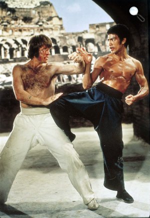 A sárkány útja - Chuck Norris és Bruce Lee, 1972 (Fotó: brucelee.com)