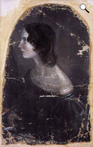 Emily Brontë (1818-1848) angol költőnő és regényíró (Babelio.com)