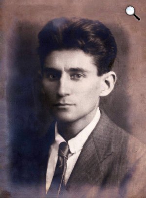 Franz Kafka (1883-1924) író, 1917 (Fotó: kafka.org)