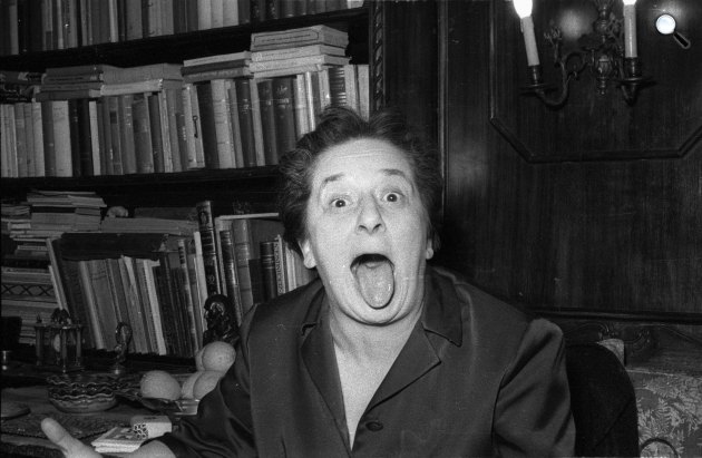 Gobbi Hilda színművésznő, 1965 (Fotó: Fortepan)