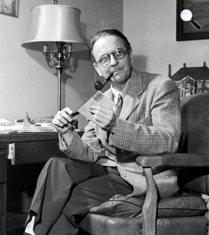 Raymond Chandler (1888-1959) amerikai krimiíró (Fotó: babelio.com)