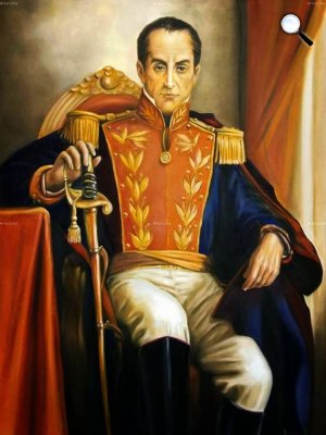 Simón Bolívar (1783-1830) venezuelai születésű politikus (Fotó: Wikimédia)