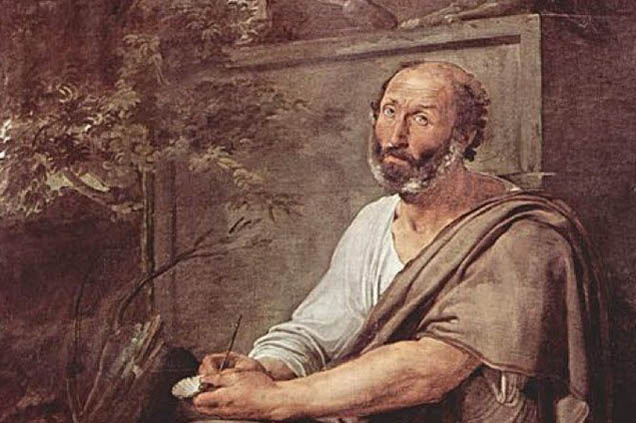 Francesco Hayez: Arisztotelész görög bölcs, 1811 (Fotó: Gallerie dell'Accademia  / Wikimédia)