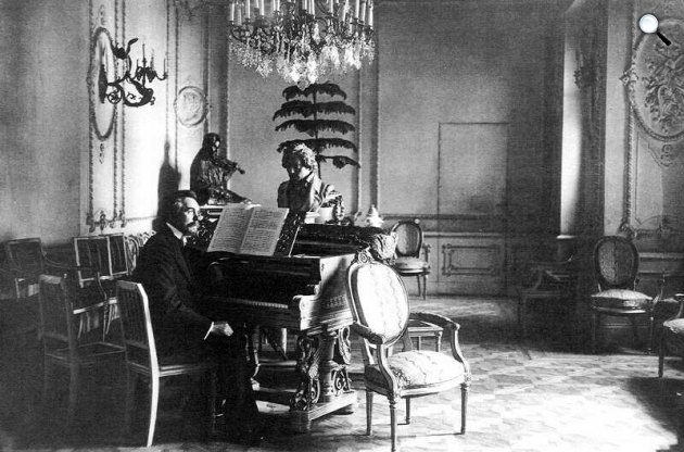 Hubay Jenő (1858-1937) hegedűművész, zeneszerző, akadémikus (Fotó: OSZK)