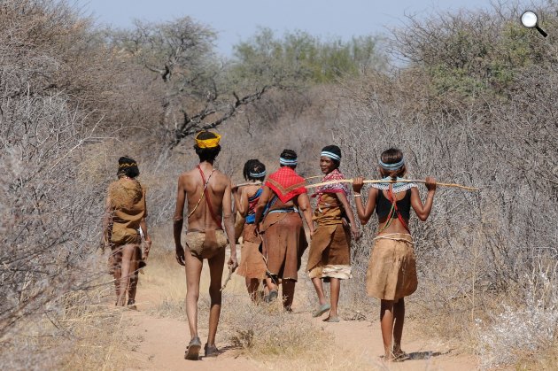Busmanok őslakosok, Botswana, Dél-Afrika (Fotó: Pixabay)