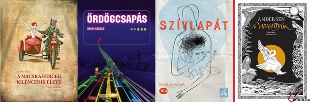 A 2018-ban díjazott legjobb gyerek- és ifjúsági könyvek (Fotó: cultura.hu)
