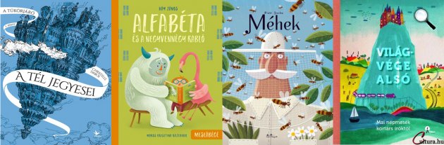 A 2018-ban díjazott legjobb gyerek- és ifjúsági könyvek (Fotó: cultura.hu)