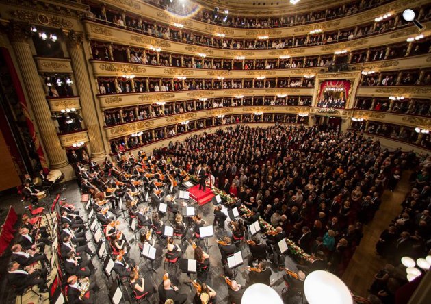 A milánói Scala, 2018 (Fotó: Teatro alla Scala/Facebook)