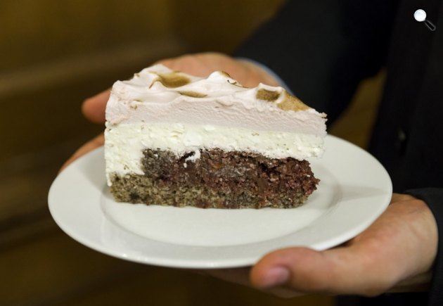 Magyarország cukormentes tortája 2018 - Három kívánság elnevezésű torta (MTI Fotó: Mohai Balázs)