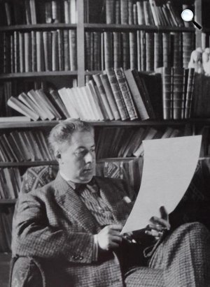 Roger Martin du Gard (1981-1958) Nobel-díjas író (Fotó: Babelio)