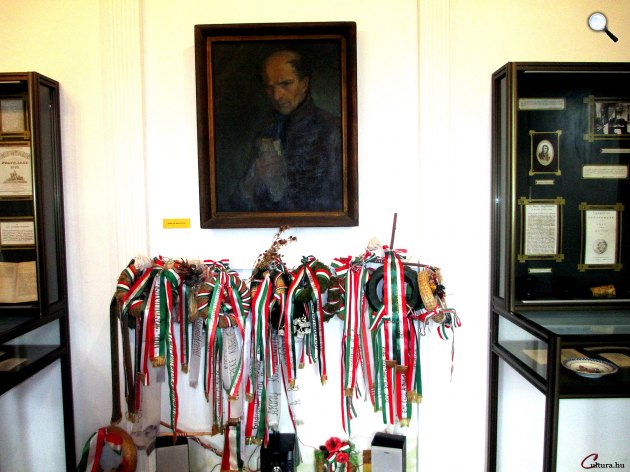 Kölcsey Ferenc emlékkiállítása a Kölcsey-kúriában, Szatmárcseke (Fotó: Kibelbeck Mara / cultura.hu)