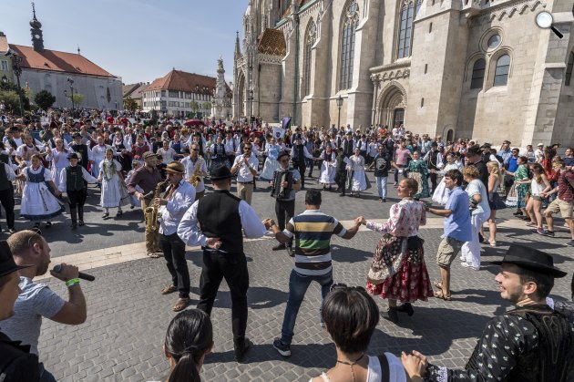 Budapest Borfesztivál a Budai Várban (Fotó: Budapest Borfesztivál)