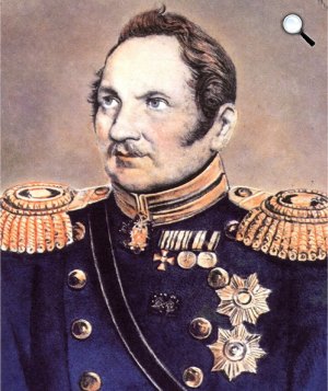 Fabian Gottlieb von Bellingshausen (1887-1852) orosz felfedező, aki elsőként pillantotta meg az Antarktiszt (Fotó: Wikimédia)