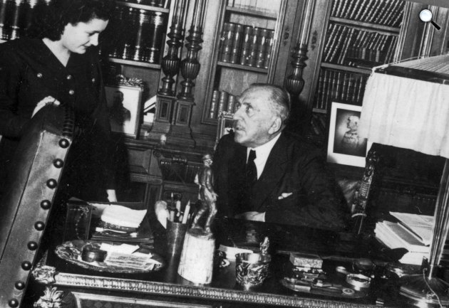 Herczeg Ferenc (1863-1954) író, újságíró, 1939 (Fotó: Fortepan)