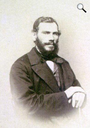 Lev Tolsztoj (1828-1910) író, 1862 (Fotó: ria.ru)