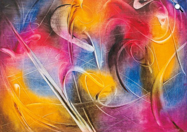 Reigl Judit: Broyage du vide (A semmi szétzúzása), 1954 (Fotó: Virág Judit Galéria)