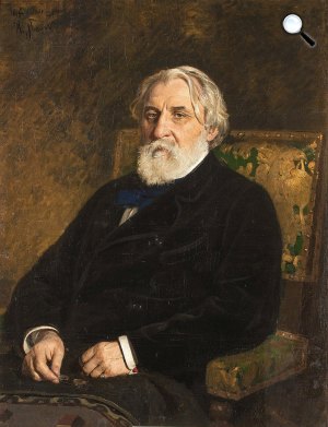 Repin: Ivan Szergejevics Turgenyev orosz író, költő portréja (Fotó: Wikimédia)