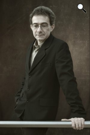 Borbély Szilárd (1963-2014) író, költő, 2013 (Fotó: Szilágyi Lenke/PIM)