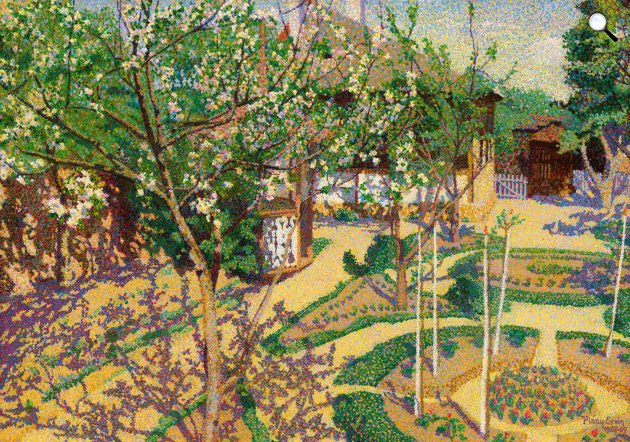 Plány Ervin: Tavaszi kert, 1907-09 (Fotó: Kieselbach Galéria)