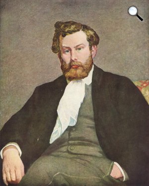 Pierre-Auguste Renoir: Alfred Sisley portréja, 1868 (Fotó: Wikiart)