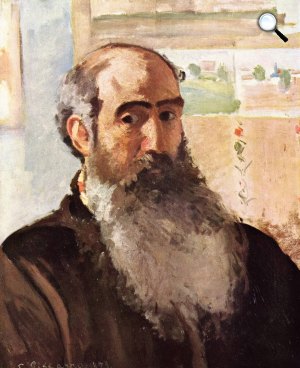 Camille Pissarro: Önarckép, 1873 (Fotó: Wikiart)