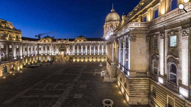 Országos Széchényi Könyvtár a Budai Vár, Budapest (Fotó: MTI/Szigetváry Zsolt)/