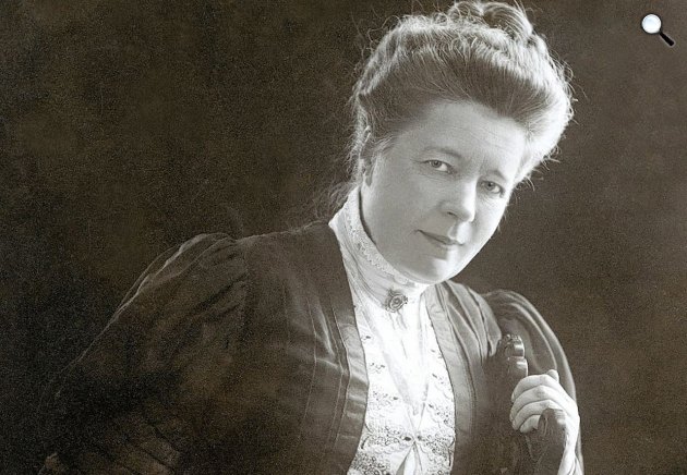 Selma Lagerlöf (1858-1940) svéd Nobel-díjas írónő (Fotó: Wikimédia)