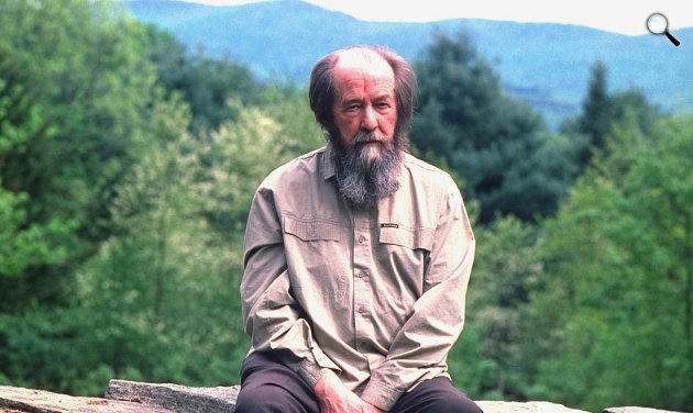 Alekszandr Iszajevics Szolzsenyicin Nobel-díjas orosz író (Fotó: Getty / franceculture.fr)