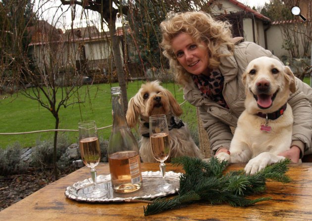 BÚÉK! - Nózi, Kántor Kata író és Papucs (Fotó: Garamvölgyi Katalin és Kántor Kata)