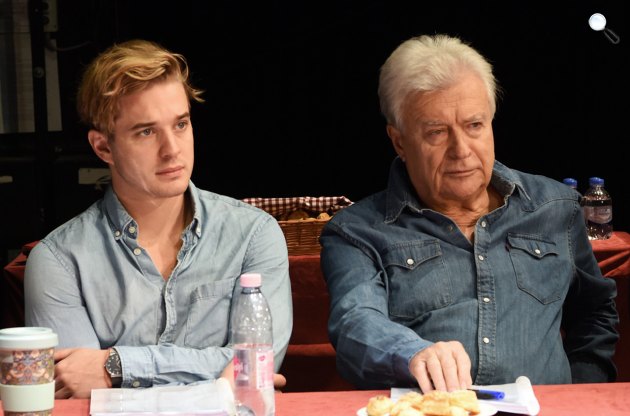 Vecsei H. Miklós és Lukács Sándor, 2018 (Fotó: Szkárossy Zsuzsa / Vígszínház)