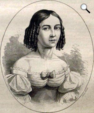 Pollák Zsigmond: Déryné Széppataki Róza (1793-1872), az első magyar operaénekesnő (Fotó: OSZK)