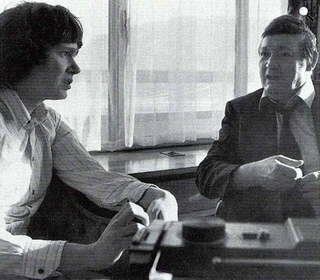 Kocsis Zoltán zongoraművész és Cziffra György zongoraművész (Fotó: Huszár István-Bassa Endre-Fábri Magda: 30 év krónikája 1956-1986./OSZK)