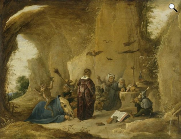 Ifjabb David Teniers: Szent Antal megkísértése, 1644–1646 (Fotó: Wikimédia)